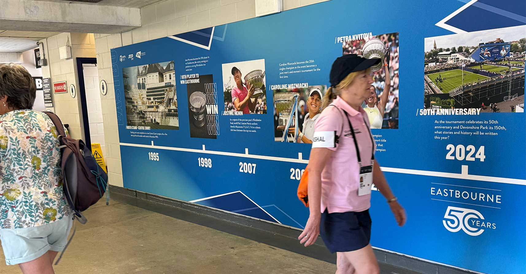 Our Work- 11 | LTA Eastbourne Timeline Panel